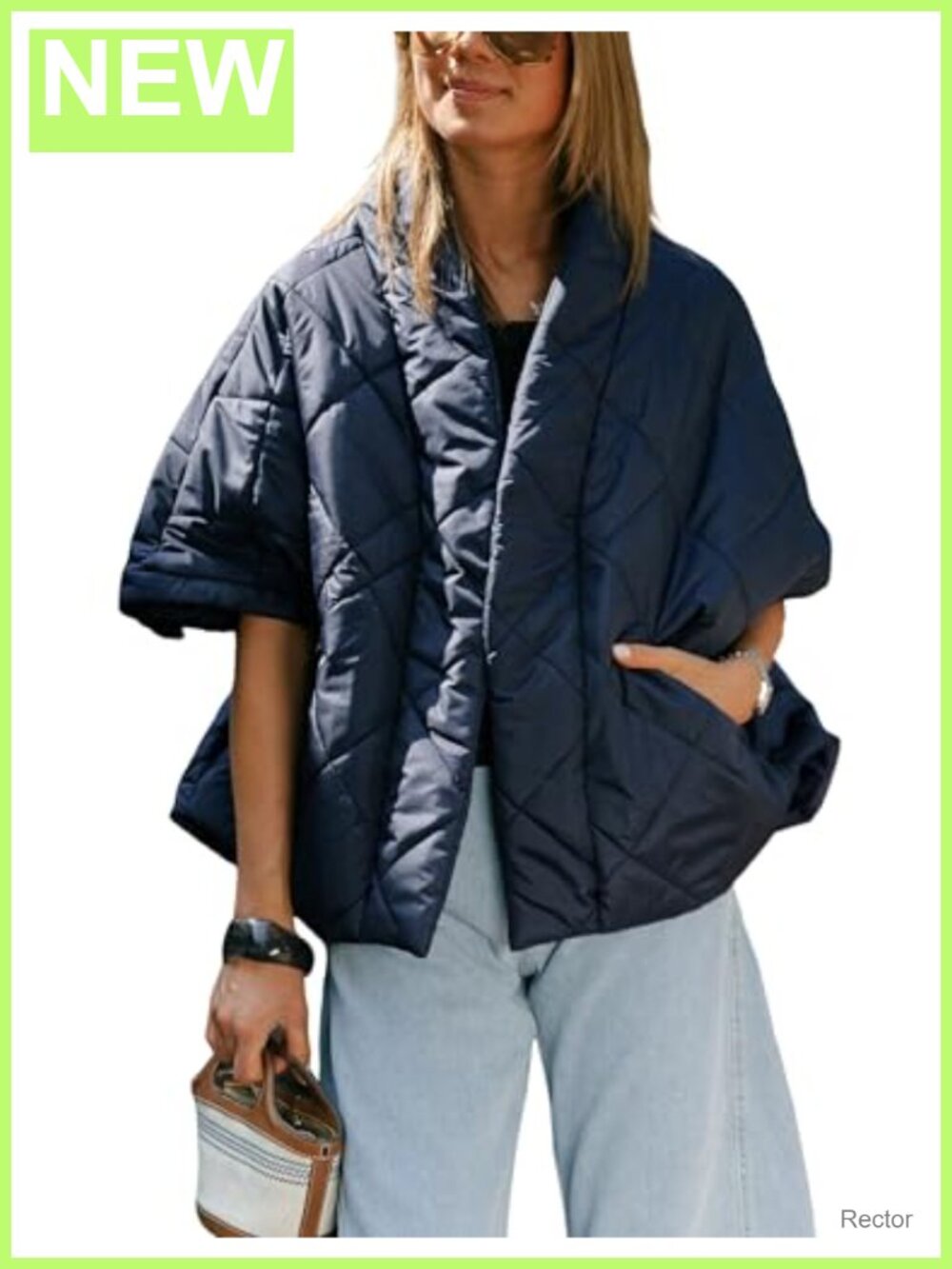 Lianlive Women Puffer Vest Lightweight Quilted Stand Collar Zip Pockets Cap